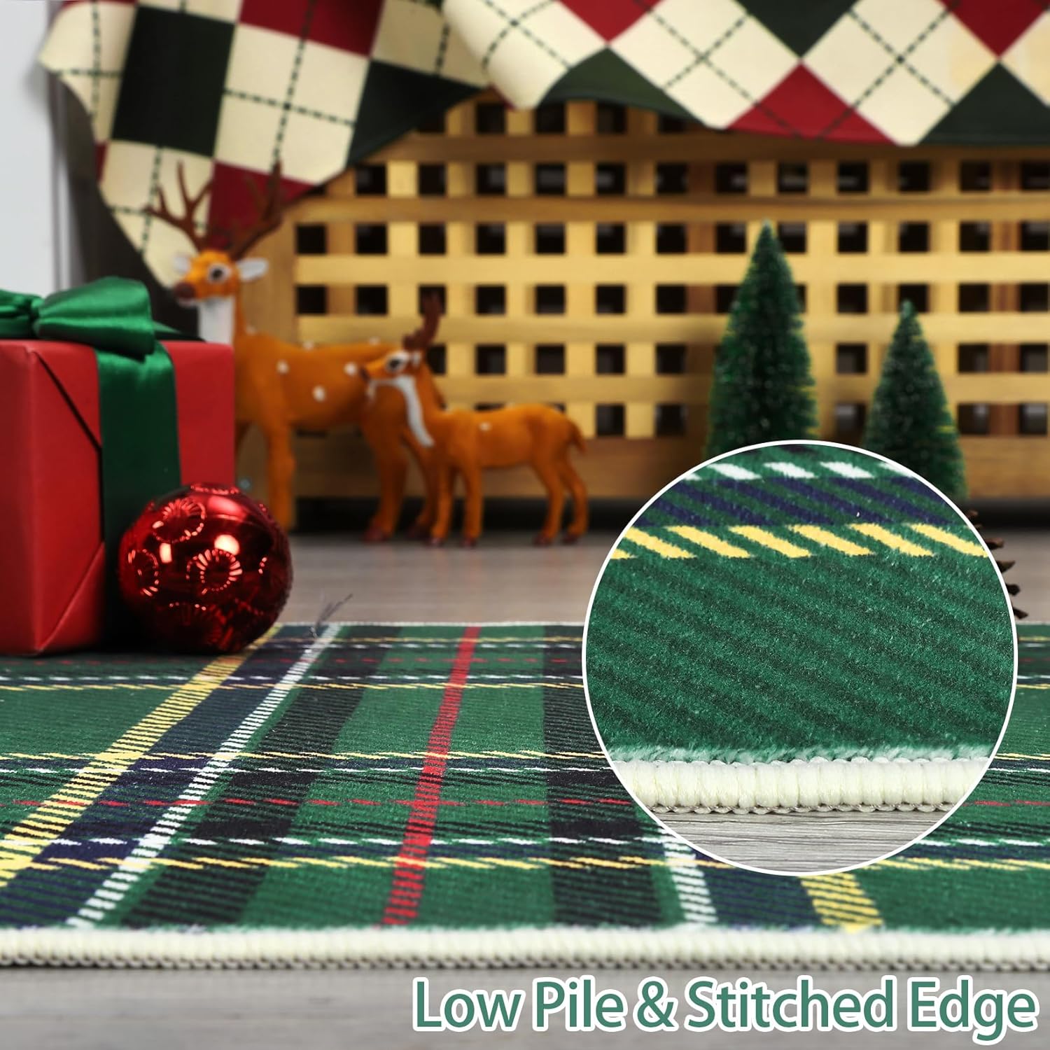 Dark green carpet with British retro style