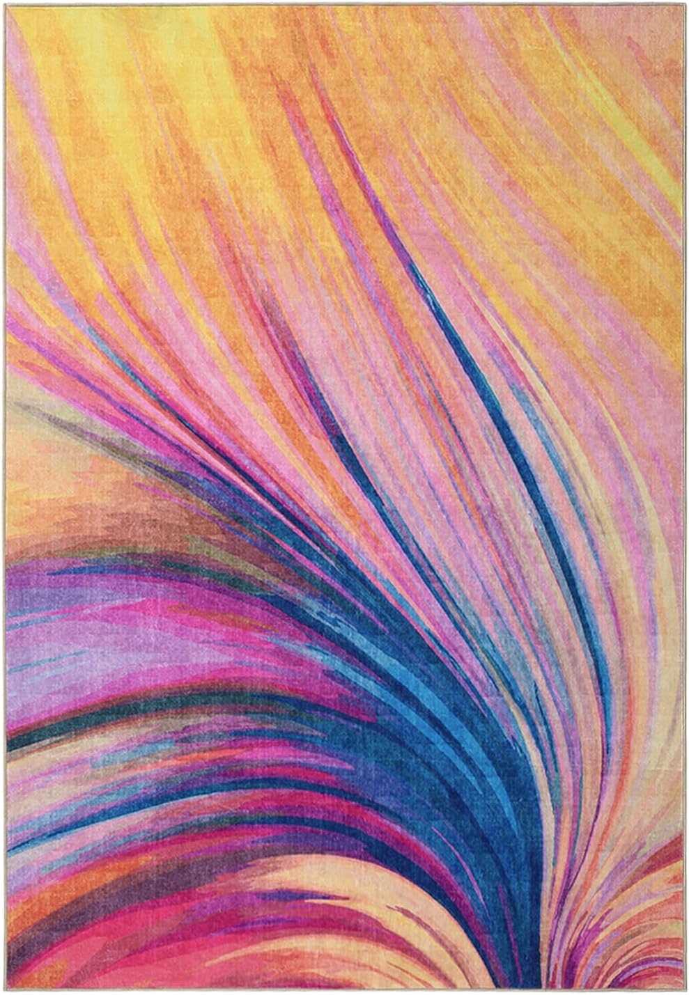 Artistic Fluid Style Carpet